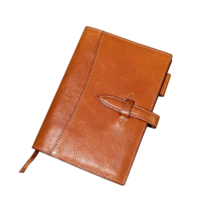vegetable-tanned leather notebook